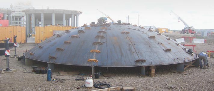 Self Supported Dome Roof