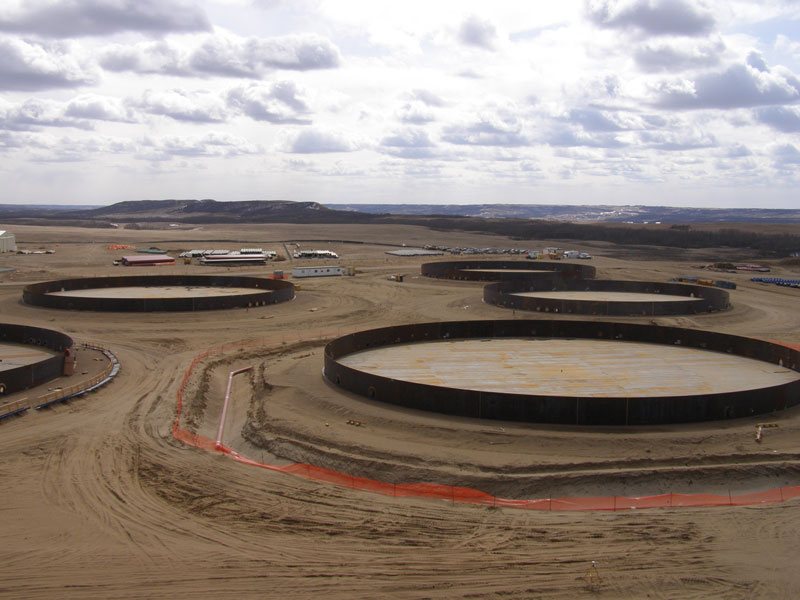 First Shell Course on Several Large Diameter API 650 Tanks