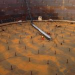 TIW Designed Carbon Steel External Floating Roof Rolling Ladder