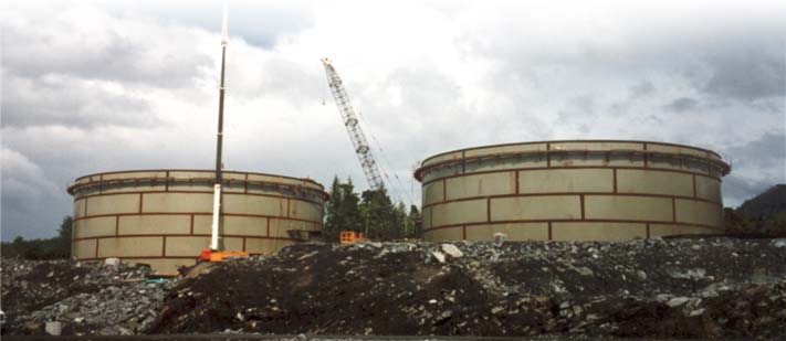 API 650 Tanks under Construction