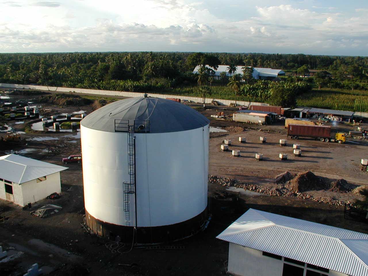 AWWA D-100 Water Tank Self Supported Umbrella Roof Design