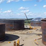 Various Large Diameter Open Top Floaters Tanks Designed to API 650 Standards