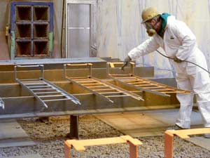 Access Systems Coating Tank Ladders